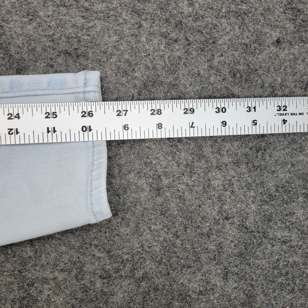 Levis 721 Cargo Jeans Womens 27 Blue Y2K Streetwear Grunge High Rise Skinny Leg - Picture 10 of 13